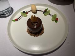 巧克力慕斯配焦糖冰淇淋-Bistro Wang 牛排馆