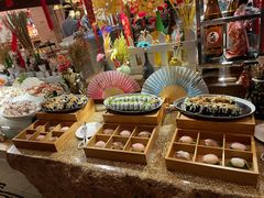 自助取餐区-广州希尔顿逸林酒店-OPEN開·全日制餐厅·海鲜·小火锅·自助餐(东风路店)