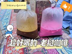 老挝椰奶冰咖啡-半坡九号老挝冰咖啡