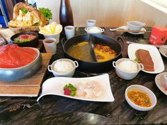 -热火朝天鲜切牛肉火锅(南强街巷店)