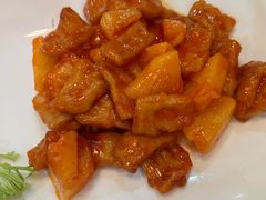 菠萝咕咾肉-长春观斋补堂素菜馆