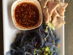 -蝶豆花蓝面条