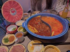 重庆红油经典鸳鸯锅-王歘歘·chuǎ火锅(五道营店)