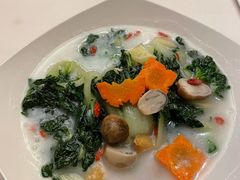 粥水煮当季时蔬-正佳广场万豪酒店-粤菜餐厅·点心·海鲜·聚餐