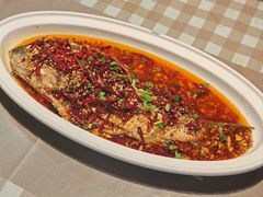 蒜爆鱼-百味地锅鸡(财校分店)