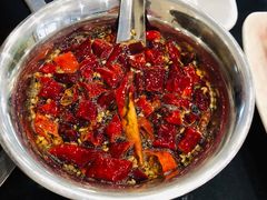 现炸辣椒油-情忆草原涮肉馆