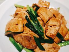 蒜苗煎豆腐-天成川菜(礼岗店)
