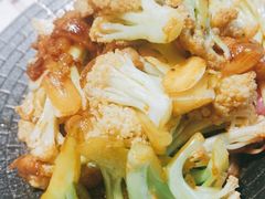 干锅有机菜花-北平楼·烤鸭·北京菜(牡丹园店)