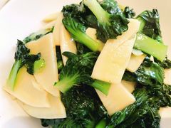 塔菜炒冬笋-玫瑰厅上海菜(兴国路店)