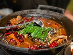 葱烧千岛湖鱼头配大油条-甬上名灶(天一阁·翠柏店)