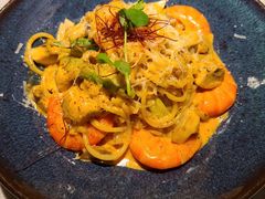 芝士蘑菇鲜虾意大利面-BE BRIGHT KITCHEN(正佳广场店)
