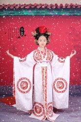-后宫·古装汉服京剧儿童亲子全家福摄影