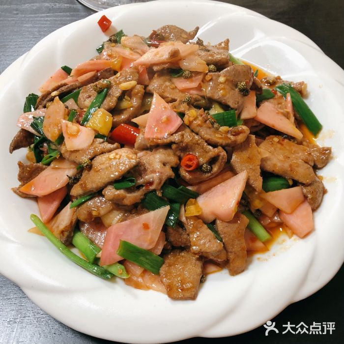 小四川美食馆(幸福路店)泡椒猪肝图片