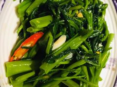 马拉盏炒通心菜-喜越泰莱·泰越料理(海逸新天地店)
