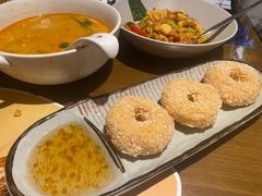 炸虾饼配泰国梅子酱-帕蓝·暹罗料理(大学路店)