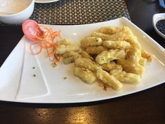 香酥鱿鱼-蜈支洲岛珊瑚酒店临海阁中餐厅