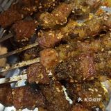 烤肉串的诱惑味道
