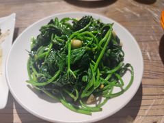 豆酱地瓜叶-李记潮汕砂锅粥(营福路店)