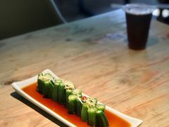 捞汁秋葵-黄鹤天厨·泡椒田鸡创始者(莲花店)