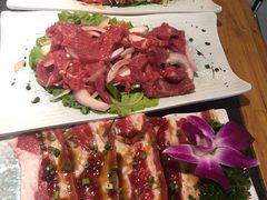 酸菜五花肉-一家东北烤肉(华大店)