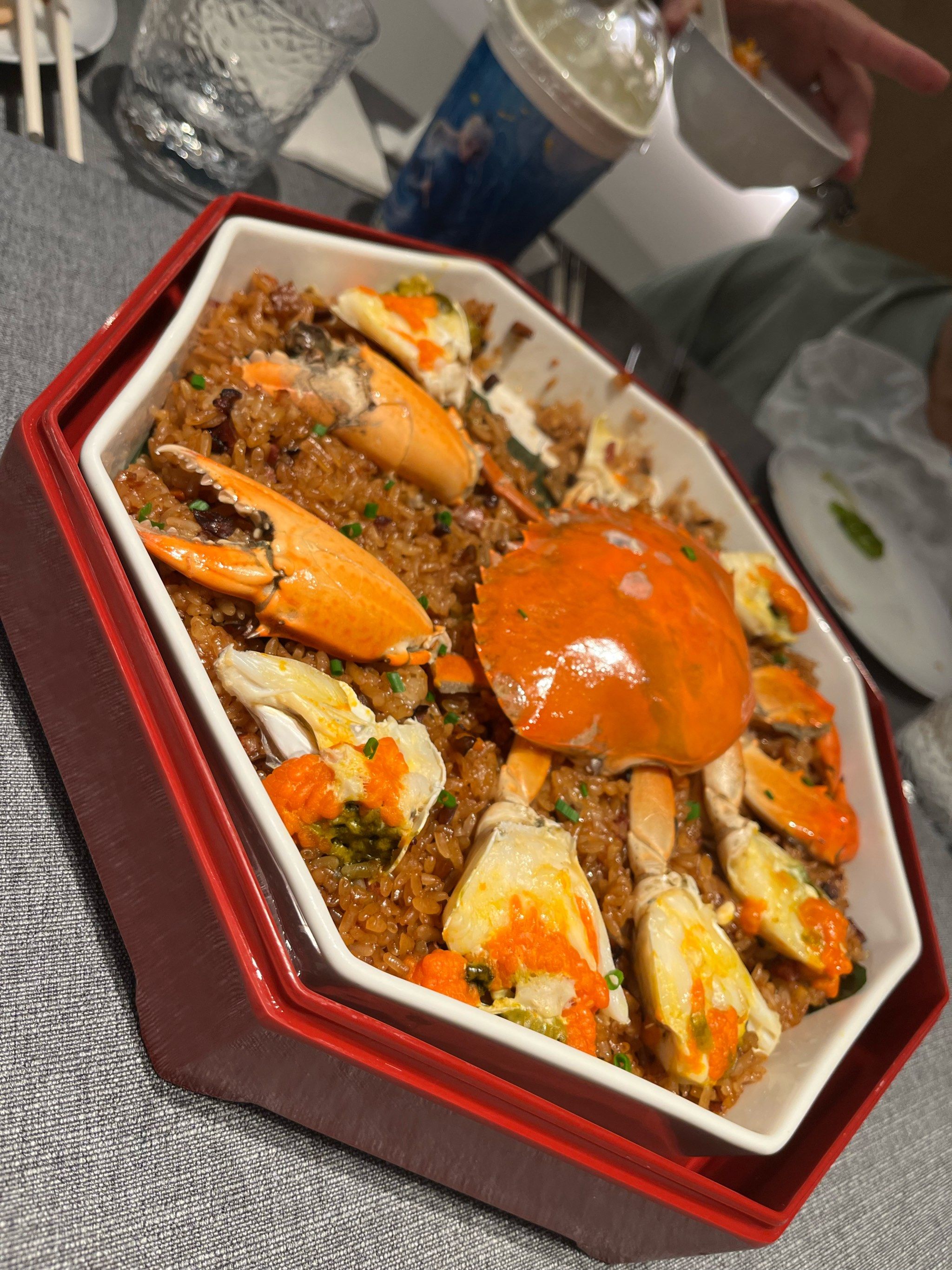 太阳宫7楼新开的温州餐厅,主打海鲜,食材很新鲜