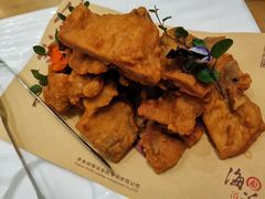 -海派美食·家宴海鲜青岛菜·石锅鲽鱼头(东方城店)