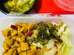 香辣宫保鸡丁豆花饭-永和大王·现磨豆浆·卤肉饭(九亭SH085店)