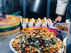 -清真马乐贝腊牛肉蛋黄菜夹馍(马蓉洒金桥店)