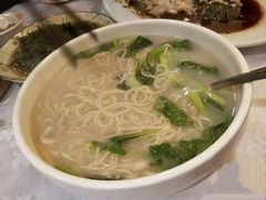 青菜肉丝汤面-龙汇酒家(沪闵路店)