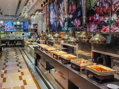 自助取餐区-芭菲盛宴·环球美食(锦城万达广场店)
