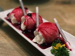 蓝莓山药泥-食欲老院子荆芥疙瘩汤(经五路店)