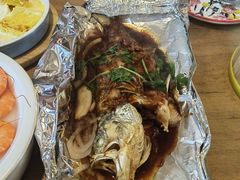 香烤鲈鱼-新白鹿餐厅(城西银泰城店)