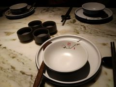 餐具摆设-绿茶餐厅(乐峰广场店)