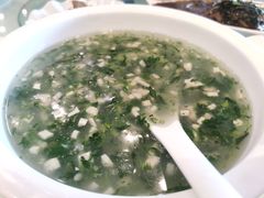 荠菜豆腐羹-锦江中华村农家乐饭庄