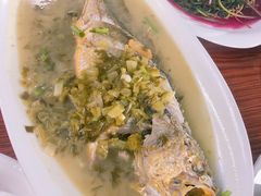 清蒸大黄鱼-胖大嫂渔家排档·全海景餐厅(渔村店)