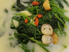 上汤菠菜-长安莲花山庄-莲湖轩中餐厅