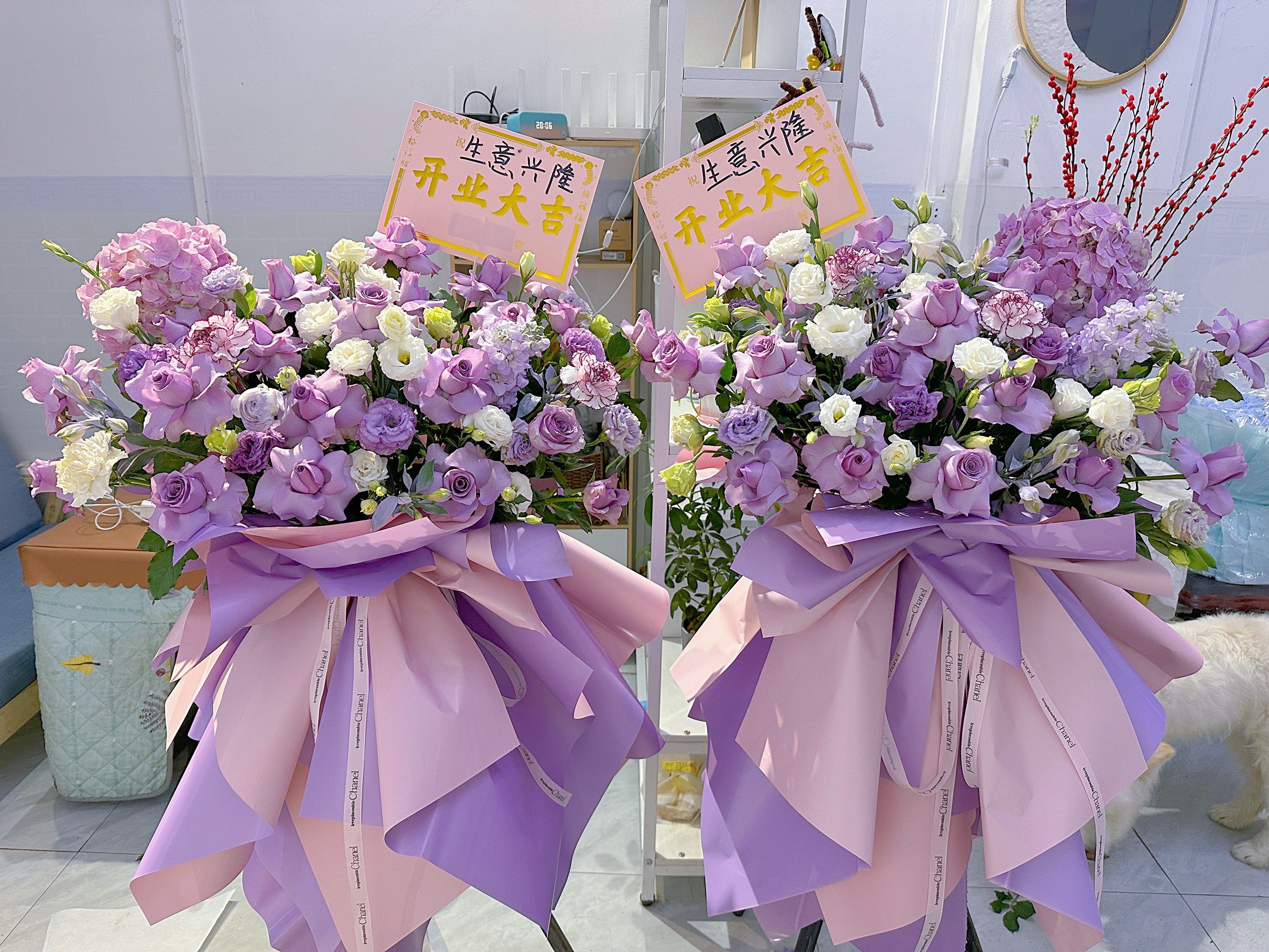 开业鲜花花篮