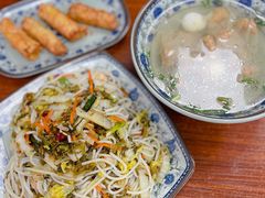 槽菜炒粉干-福州人铭小吃