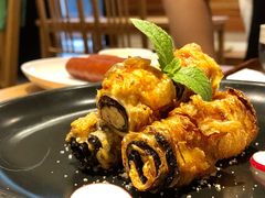 豆皮紫菜卷-朵朵开素食餐厅(后宰门街店)