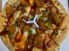 滋香甜辣炸鸡披萨-必胜客(新中纬店)