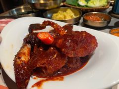 -草家酱蟹炭火烤肉店(珲春南路一店)