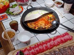 -热火朝天鲜切牛肉火锅(南强街巷店)