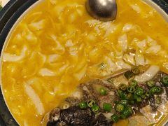 藤椒鱼头捞面-大连湾旭日·家宴·海肠捞饭(马栏广场店)