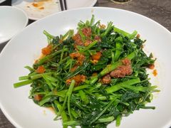 虾酱空心菜-汤城小厨•粤菜•靓汤(苏州街店)