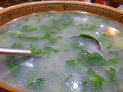 芋子青菜汤-下梅人家土菜馆(历史文化餐厅度假区店)