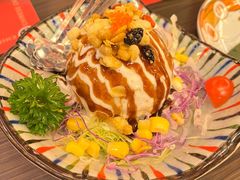 温泉蛋爆浆土豆泥-仙隐小鹿中華の日料(荣民龙首广场店)