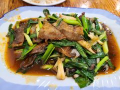 蒜苗回锅肉-雨田饭店(华兴东街店)