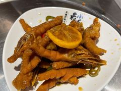 网红柠檬鸡爪-龙巢盱眙龙虾·牛蛙·烧烤宵夜(八卦岭店)