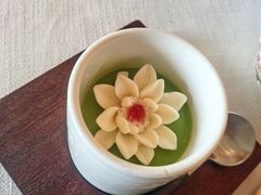 一朵白莲千娇照水-蘇锦宴·淮扬菜烤鸭·小院(三元桥霄云路店)