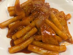 鱼饼炒年糕-桃园中华料理炸酱面(燕儿岛路店)